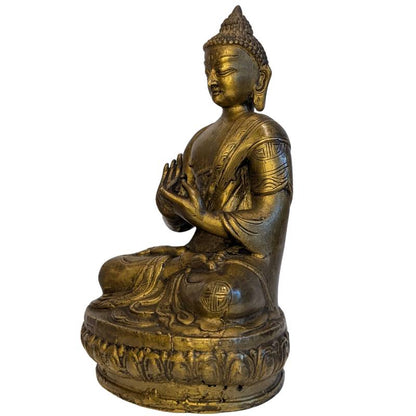 kleine schwere bronze figur stabile ausfuehrung
