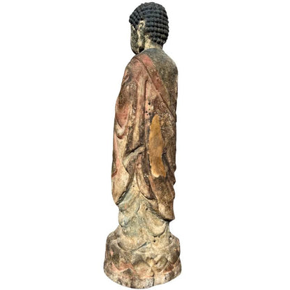 Kwan Yin Figur aus chinesischer Tempelkunst
