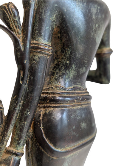 Lakshmi Bronze Statue Indien Tempeltradition