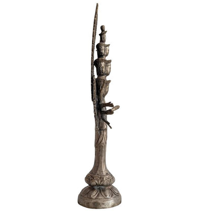 lotus sockel tragende basis asiatische skulptur