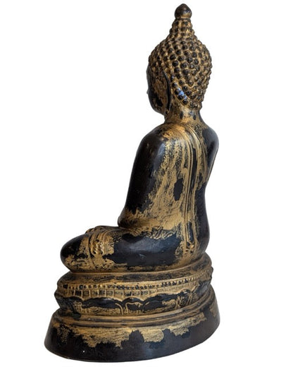 Mandalay Buddha Bronze Figur