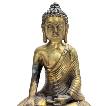 Unterseite der Statuen zur Dokumentation der authentischen, massiven Bronze-Verarbeitung