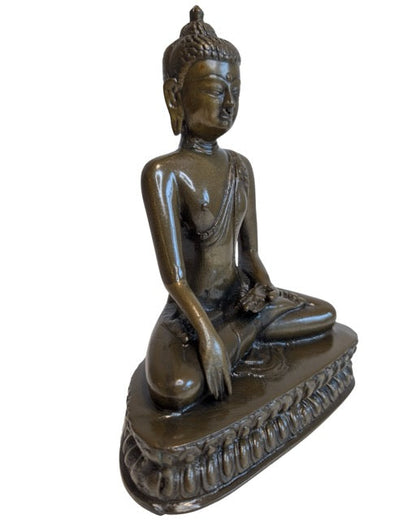 Nepal Buddha Bronze Statue Devotionsobjekt