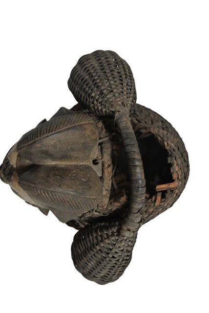 Punu Maske Holz Zeremonie Gabon