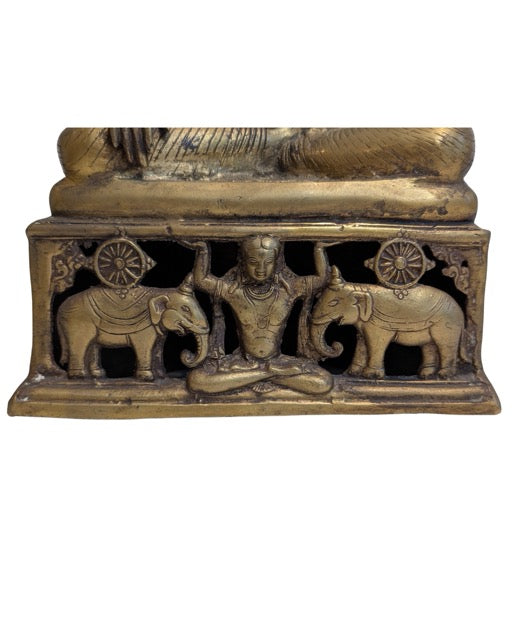 Shakyamuni Buddha Bronze Indien Nepal Tempelkunst