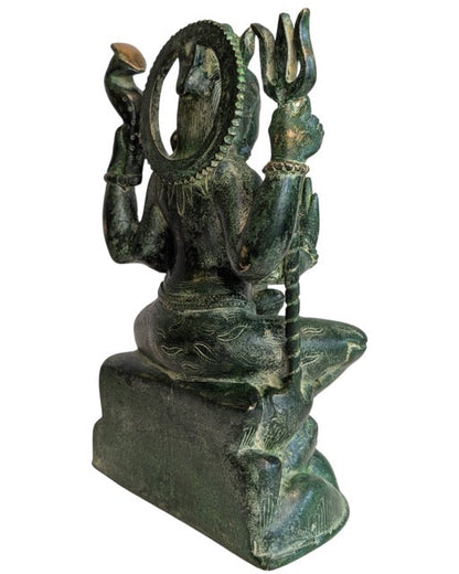 Shiva Ganesha Bronze Devotionsobjekt