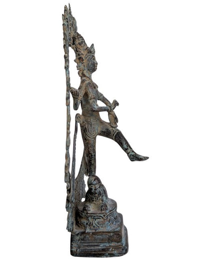 Shiva Nataraja Bronze Indonesien Apasmara