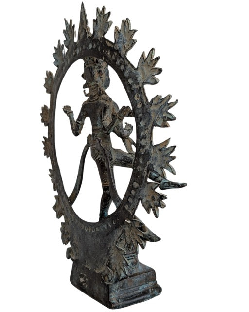Shiva Nataraja Statue Bronze Devotionsobjekt