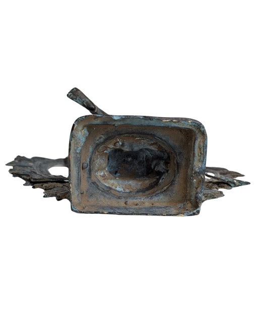 Shiva Nataraja Statue Bronze Flammenring