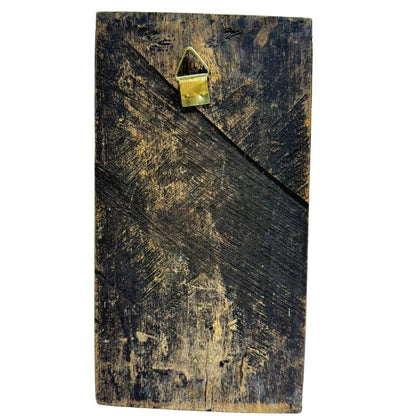 Antikes südindisches Holzschnitzwerk der Göttin Parvati, frühes 20. Jahrhundert, Lot 451, handgeschnitztes Hartholz, dunkle Original-Patina, 24 cm hoch, 800 g, hinduistische Sakralkunst, 1stbuddha Expertise.