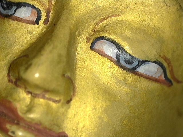 Tara Bronze Himalaya Figur vergoldete Oberfläche