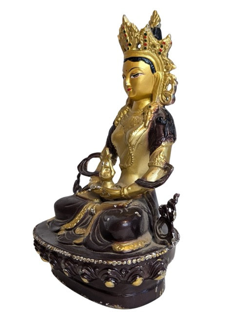 Tara Figur Metall Himalaya inspiriertes Design