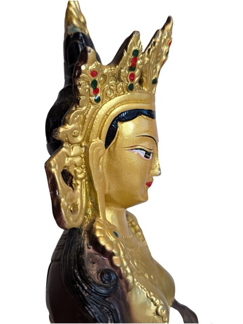 Tara Metallfigur dekorativ buddhistische Darstellung