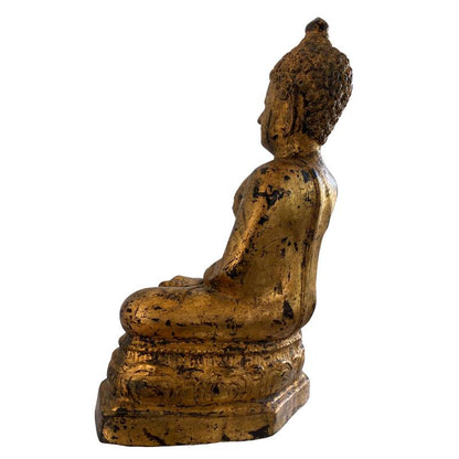 Buddha Tempelkunst aus Myanmar mit Höhe von 48 cm