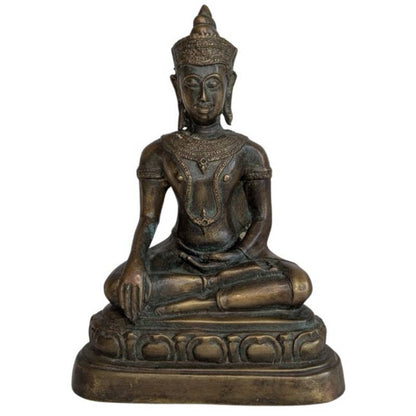 Thai Buddha Statue Bronze Ayutthaya Rattanakosin