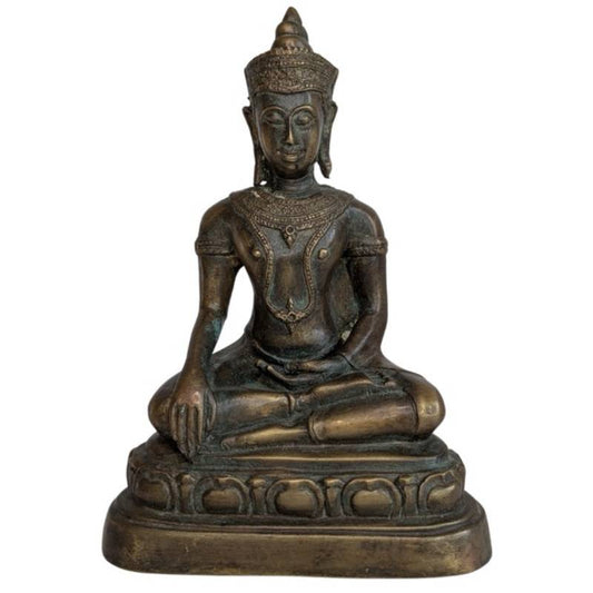 Thai Buddha Statue Bronze Ayutthaya Rattanakosin