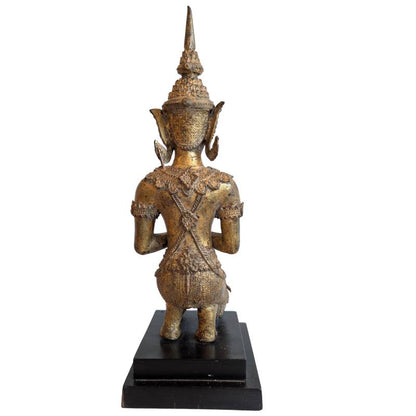 Thailändische Thepanom Tempelwächter Figur aus Bronze