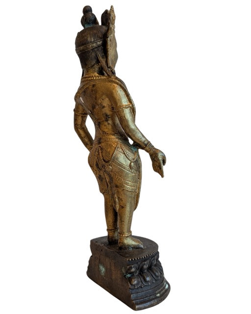 tibet avalokiteshvara bronze skulptur hohlguss tradition