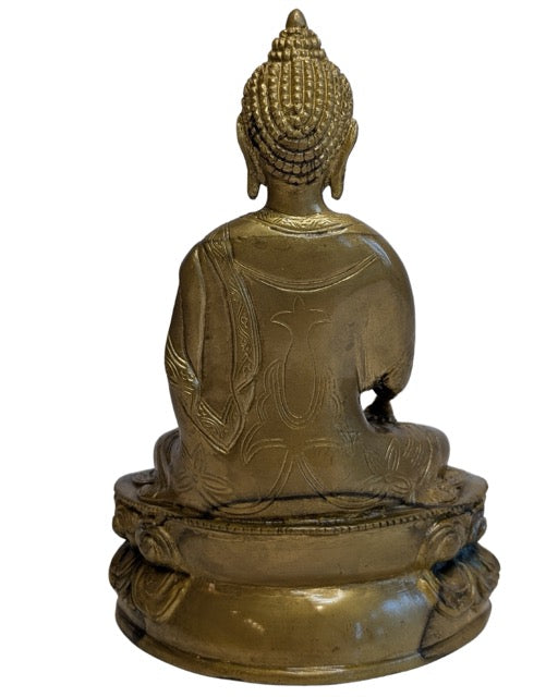 tibet buddha meditation bronze skulptur handhaltung detail