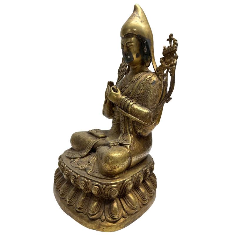 Hochwertige tibetische Buddha-Statue für Altäre und Sammlungen.