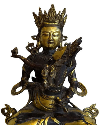 Yab Yum Bronze buddhistische Kunst
