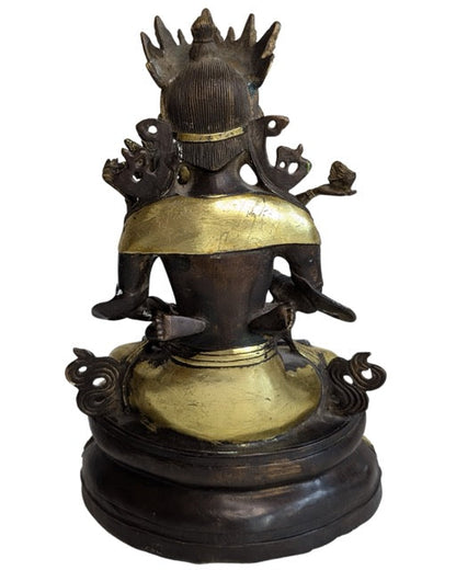 Yab Yum Bronze Figur Tantra Buddhismus